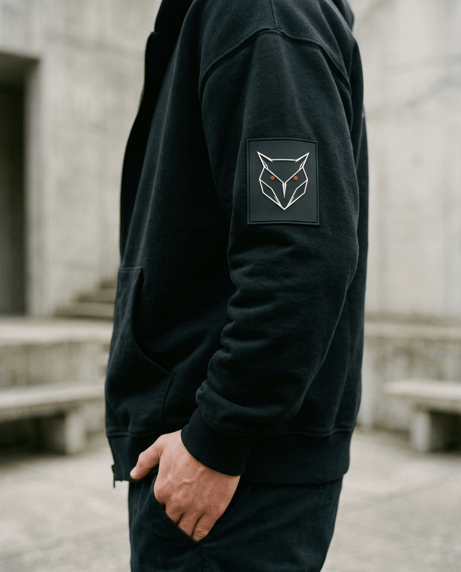 THE OBSIDIAN FULL-ZIP HOODIE - Sperio