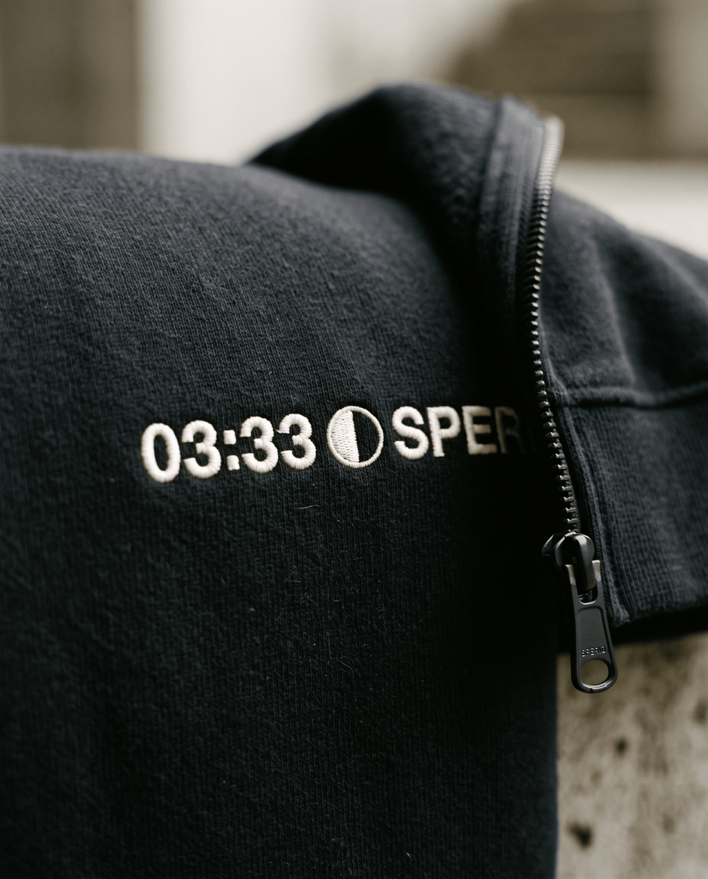 THE OBSIDIAN FULL-ZIP HOODIE - Sperio