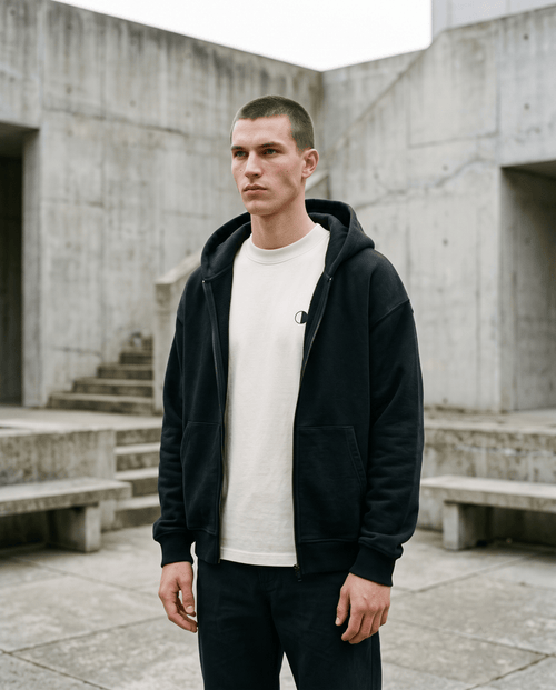 THE OBSIDIAN FULL-ZIP HOODIE - Sperio
