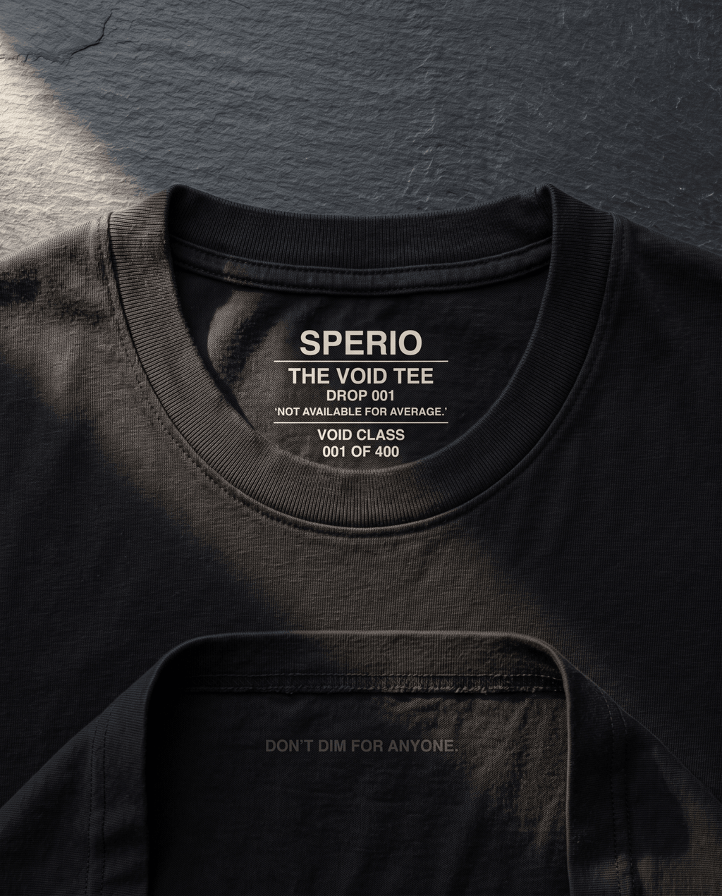 THE VOID TEE - Sperio